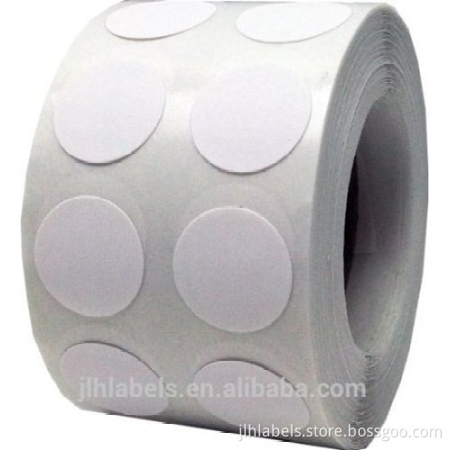 Permant glue,1/2" Half Inch Round Fluorescent Color Code Dot Stickers Inventory Labels 1,000 Per Roll
